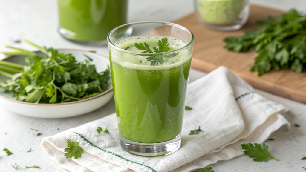 Parsley Green Tea Detox Sip