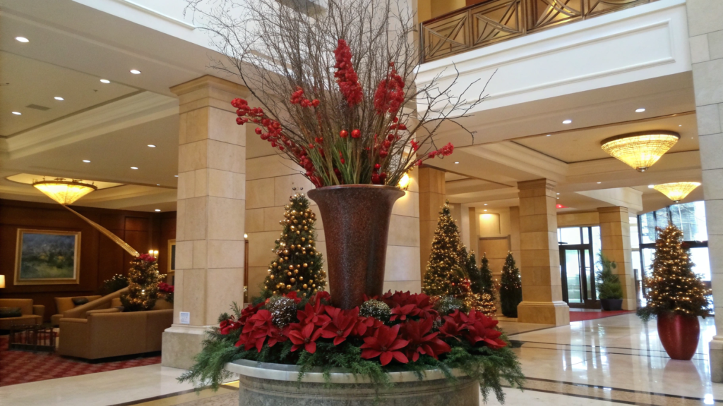 Grand Hotel-Style Lobby Displays