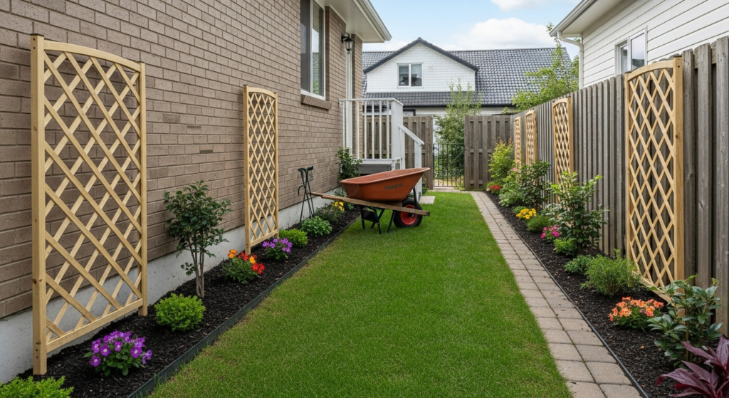 Expandable Lattice for Narrow Spaces