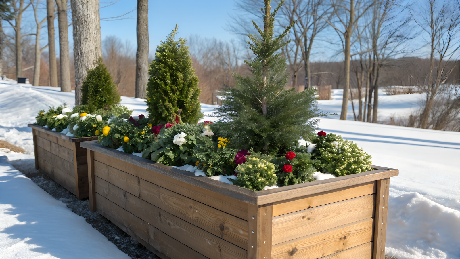 10 Outdoor Winter Planter Box Ideas for Cold Weather (Gorgeous & Low-Maintenance Picks)