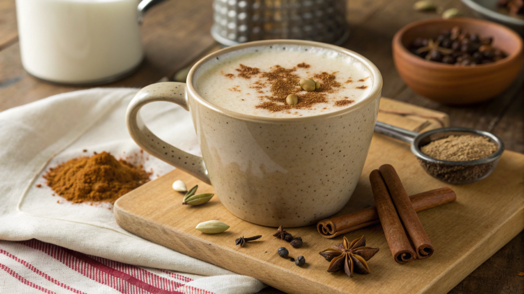 Chai Spiced Latte From Scratch