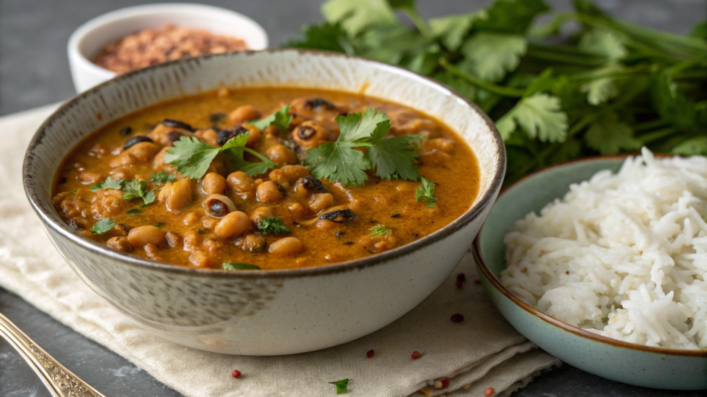 Indian-Style Black Eyed Peas Curry