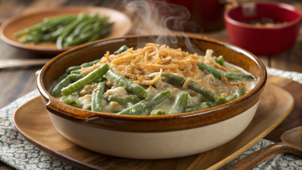 Ultimate Creamy Green Bean Casserole
