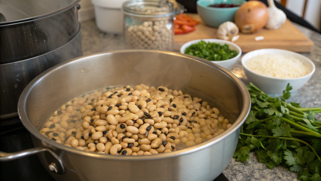 Simple Vegan Black Eyed Peas for Meal Prep