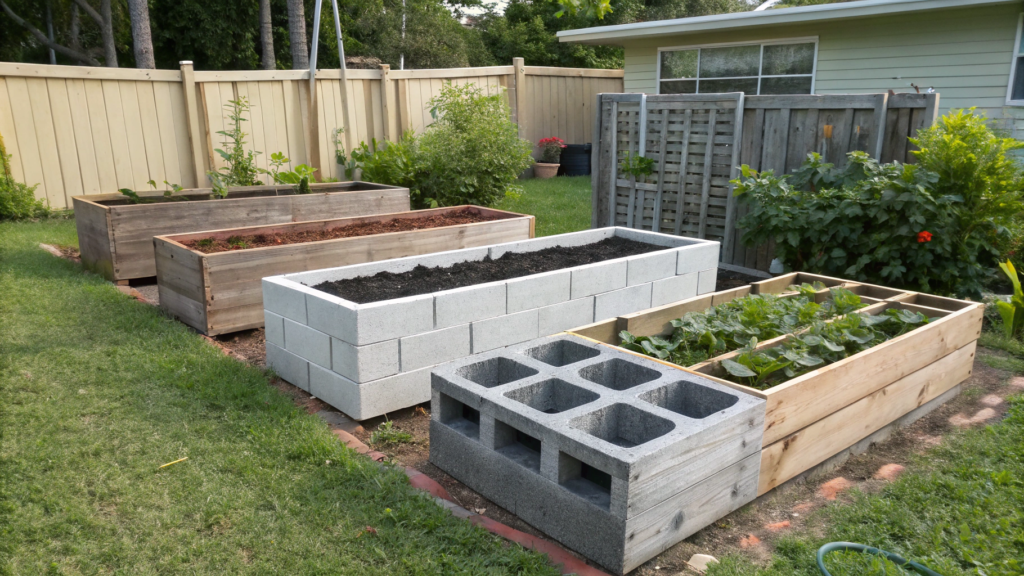 Affordable Materials for Backyard Raised Beds