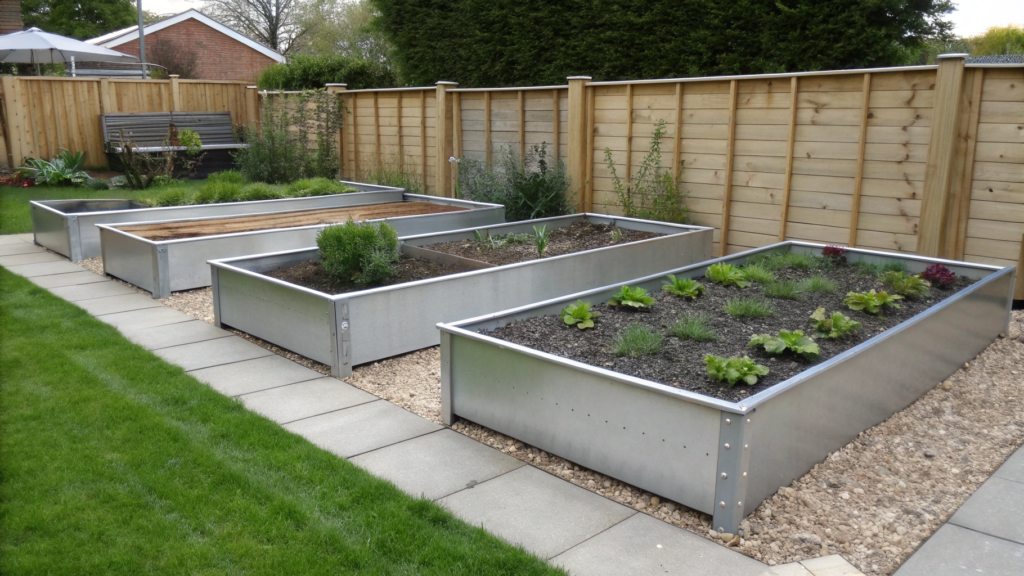Metal Raised Beds for Modern Gardens