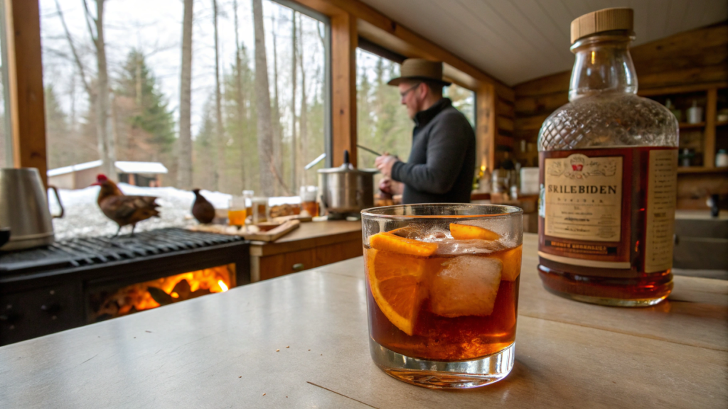 Maple Bourbon Old Fashioned