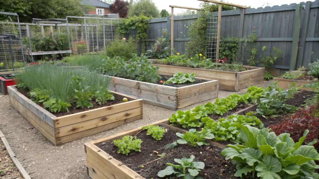 Mixed-Height Beds for Texture and Interest