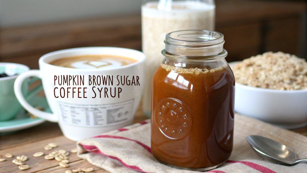 Pumpkin Brown Sugar Coffee Syrup