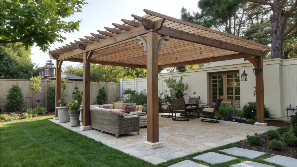 Pergola Corners That Double as Shade Havens