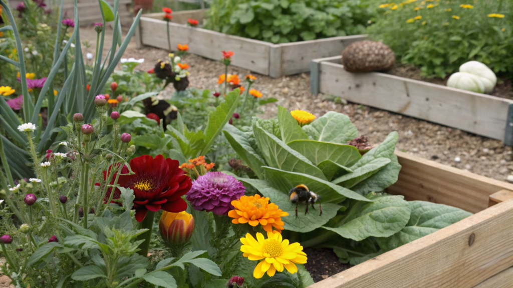 Flower-and-Veggie Combo Layouts