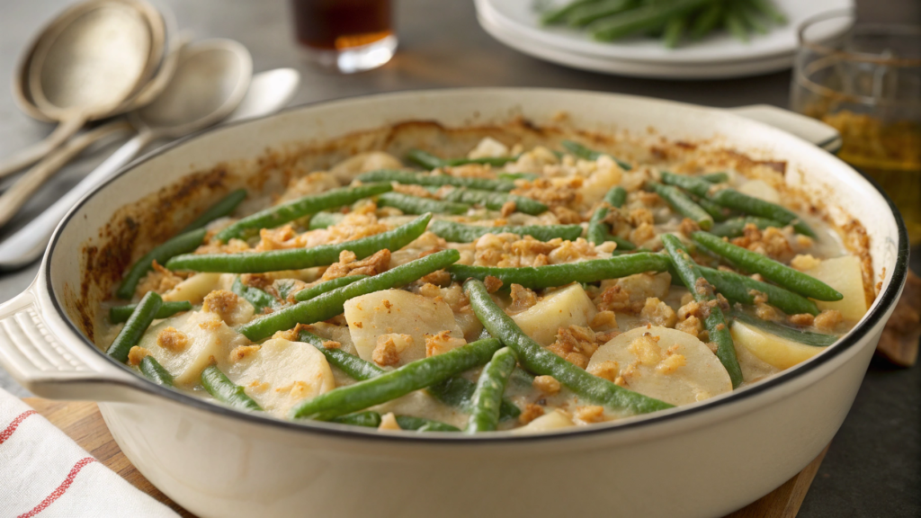 One-Pot Simple Green Bean Casserole