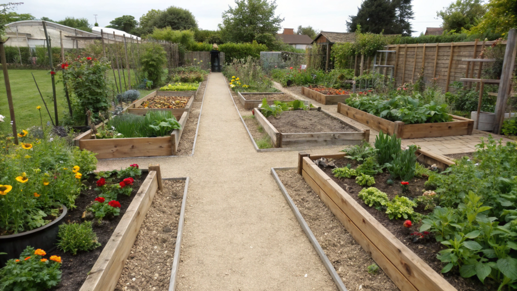 Designing Beds for Easy Access Paths