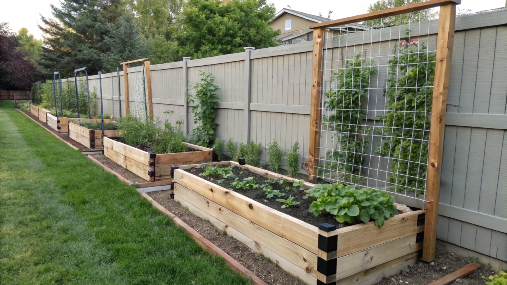 Fence-Integrated Bed Systems