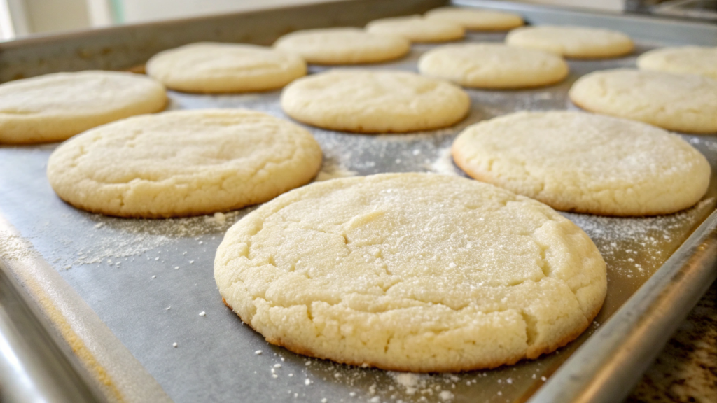 Classic soft sugar cookies that stay chewy for days