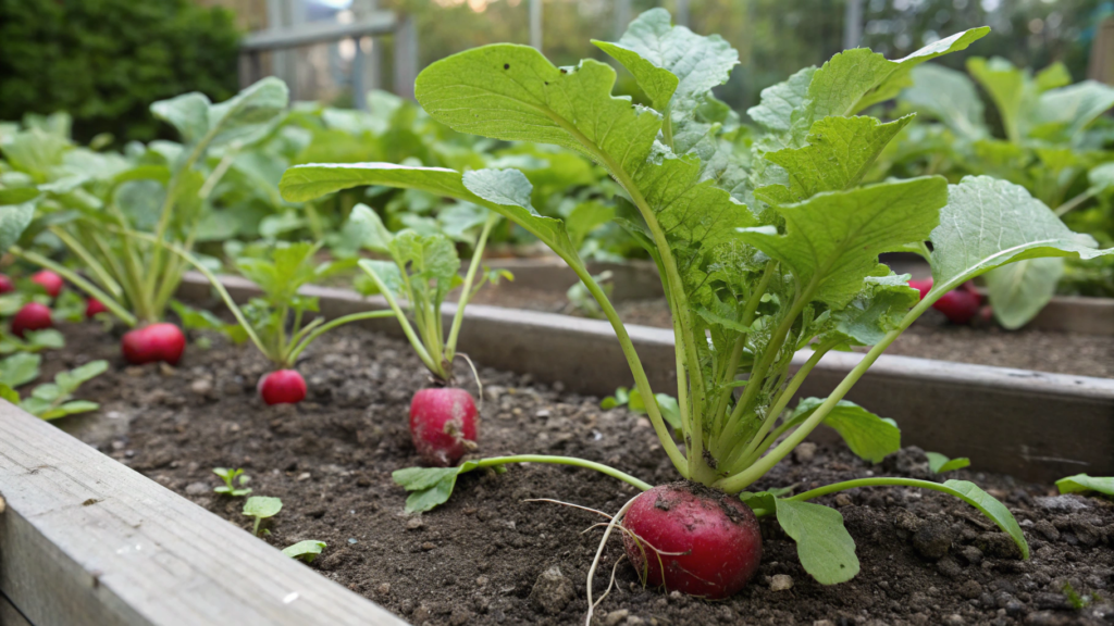 Radishes That Finish Before You Get Impatient
