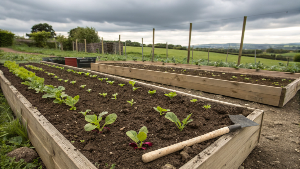 The First Week Planting Plan for Raised Beds