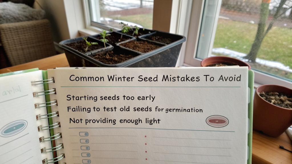 Common winter seed mistakes to avoid