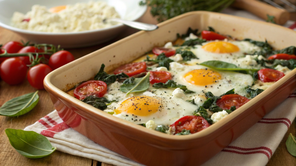 Greek-Style Breakfast Bake