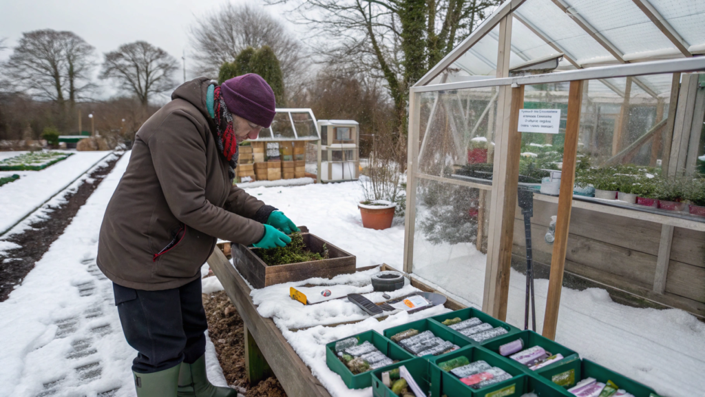 Scheduling winter maintenance for perfect timing