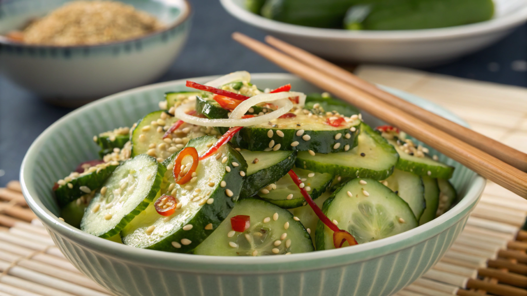 Cucumber Sesame Salad Inspired by Tokyo Izakayas
