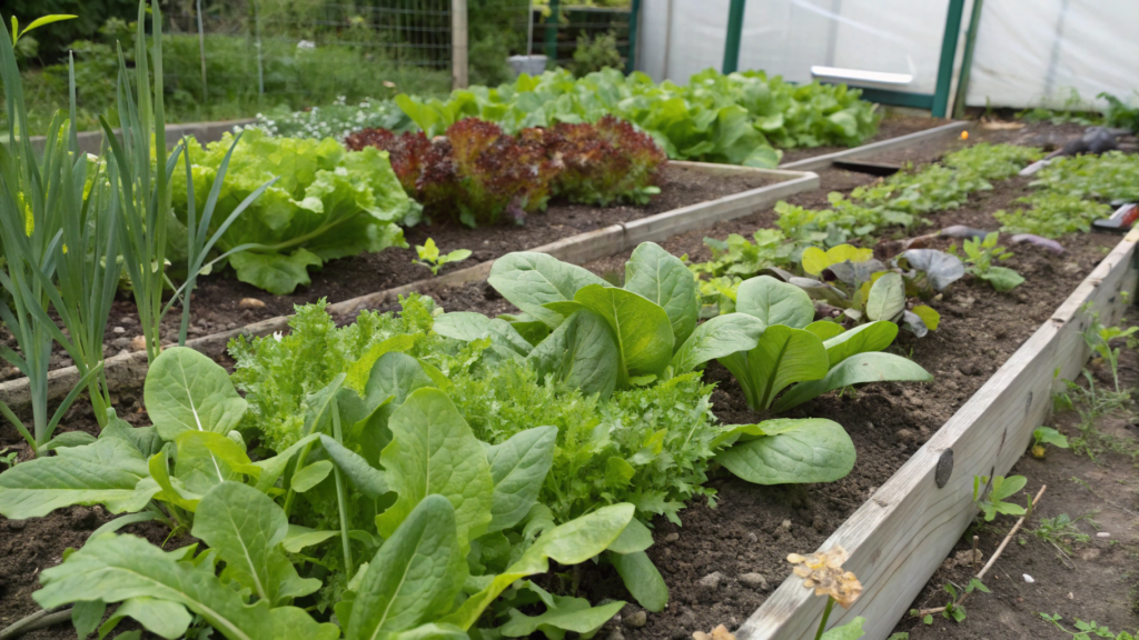 The Cut and Come Again Bed for Lettuce, Arugula, and Spinach