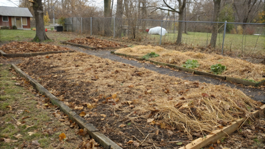 Choosing mulch that works hard all winter