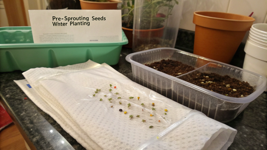 Pre-sprouting tricks for cold months