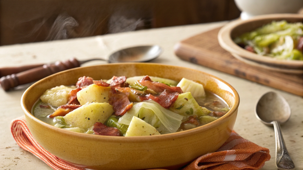 Old-Country Cabbage & Bacon Stew