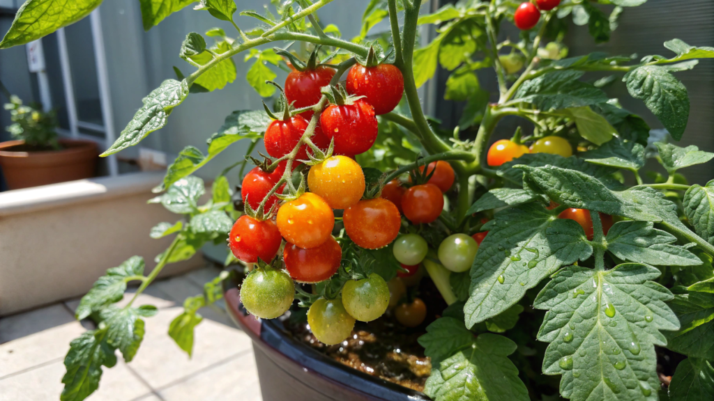 Cherry Tomatoes That Forgive Missed Watering
