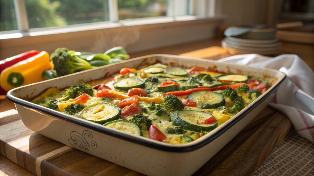 Healthy veggie-packed casserole