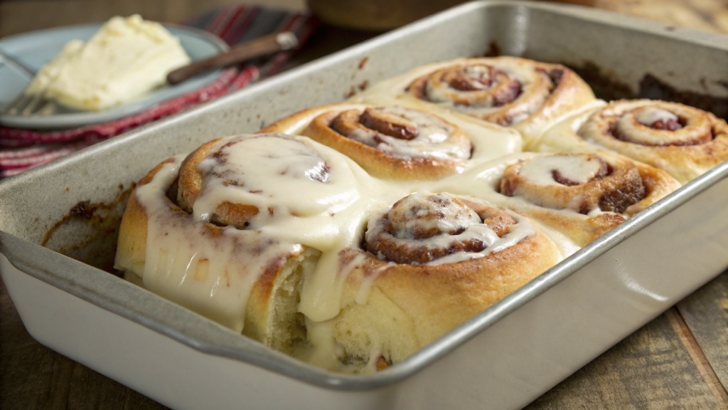 Heavy cream rise method rolls