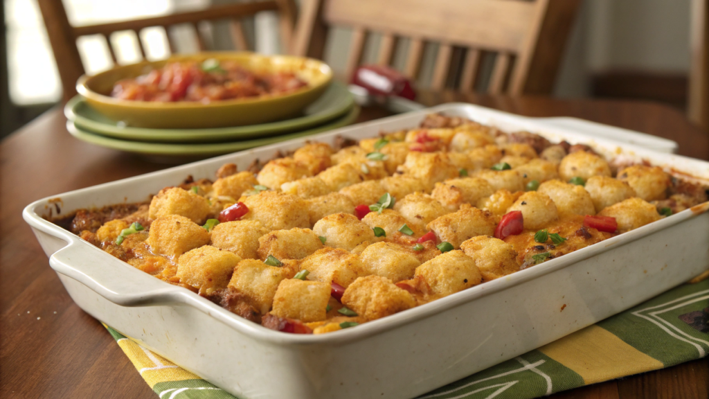 Tater Tot Southwestern Casserole