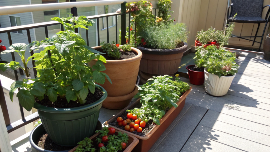 The Container Only Plan for Patios and Small Decks