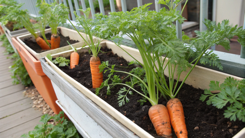 Carrots Bred for Containers and Window Boxes