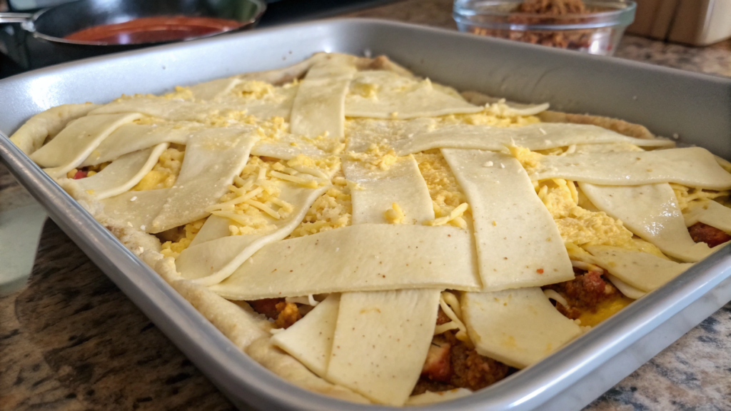 Make-Ahead Crescent Roll Casserole