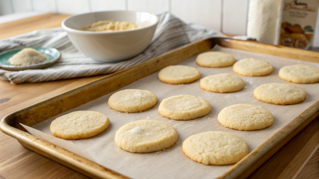 Small-batch sugar cookies for nights in