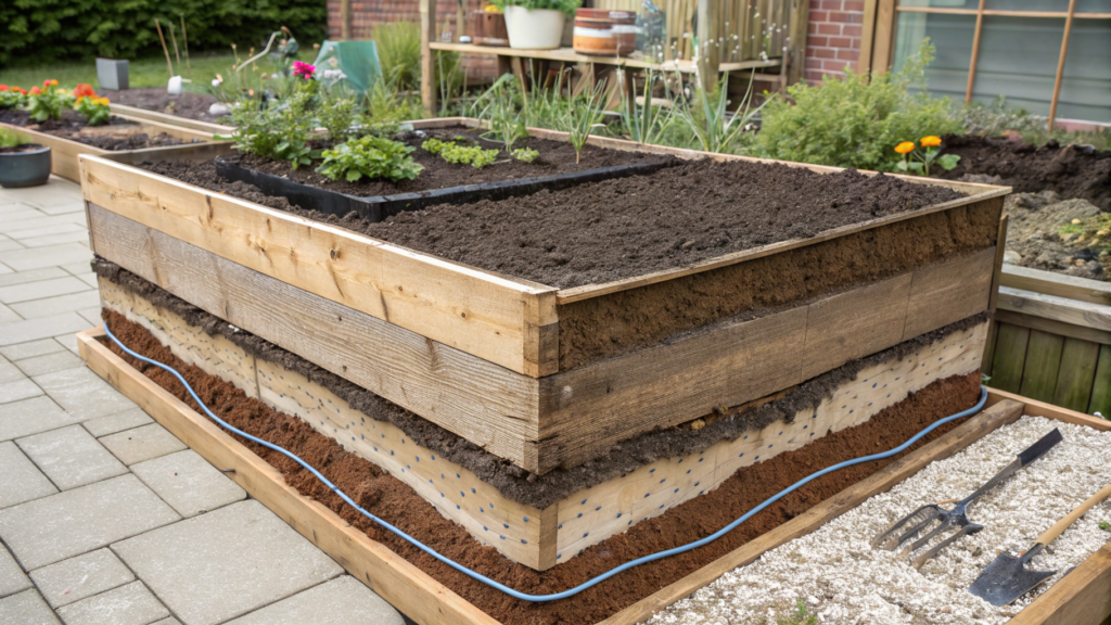 The Soil Mix Layering Plan That Avoids Soggy Roots