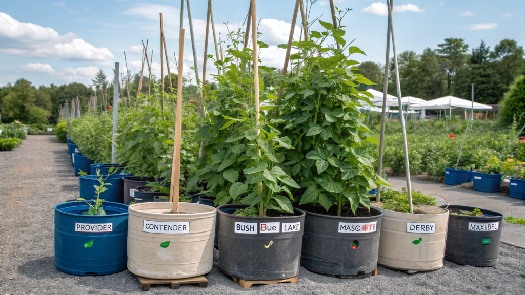 Compact Bush Beans for Buckets and Grow Bags