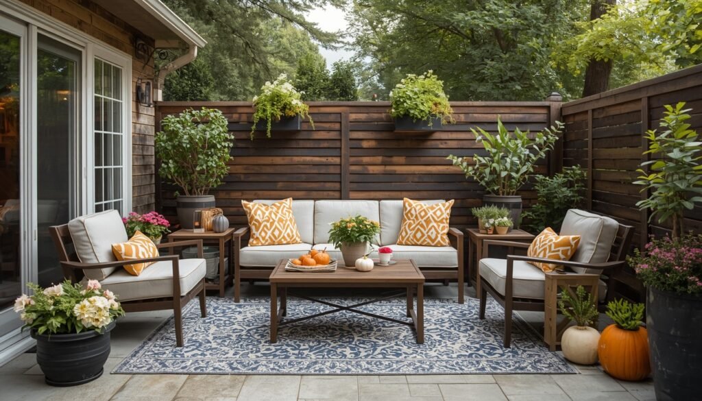 Seasonal patio decor swaps for year-round style