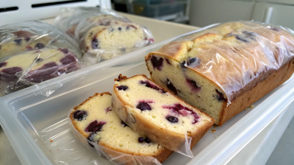 Freezer-Friendly Blueberry Cream Cheese Loaf With a Quick Glaze