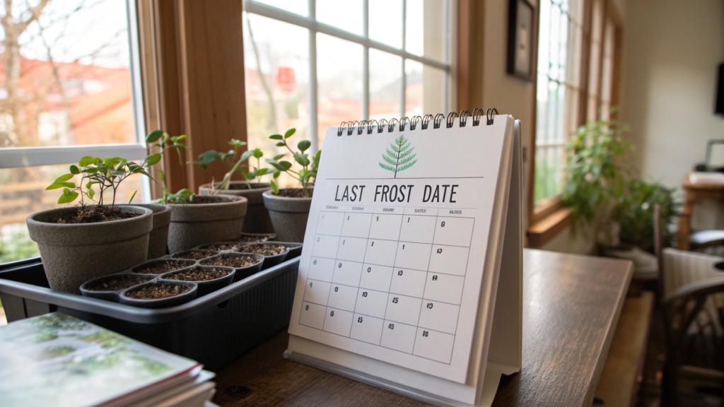 Indoor Seed Starting Calendar Based On Last Frost Date