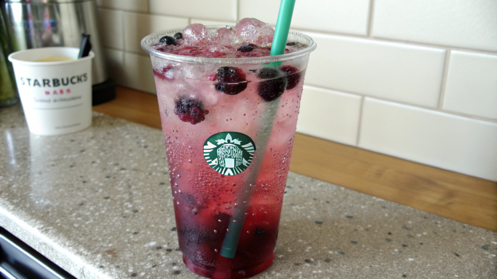 Iced Refresher With Sparkling Water for a Soda Style Finish