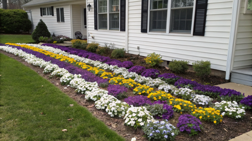 Painter’s Palette Perennial Border for Full Sun