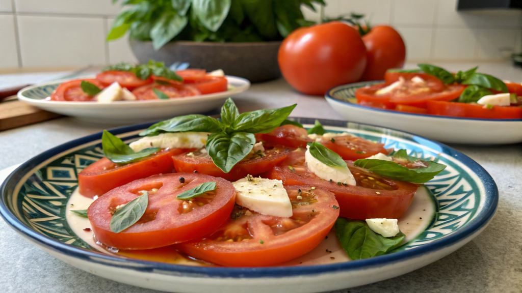 Sicilian No Cook Tomato Basil Protein Plates
