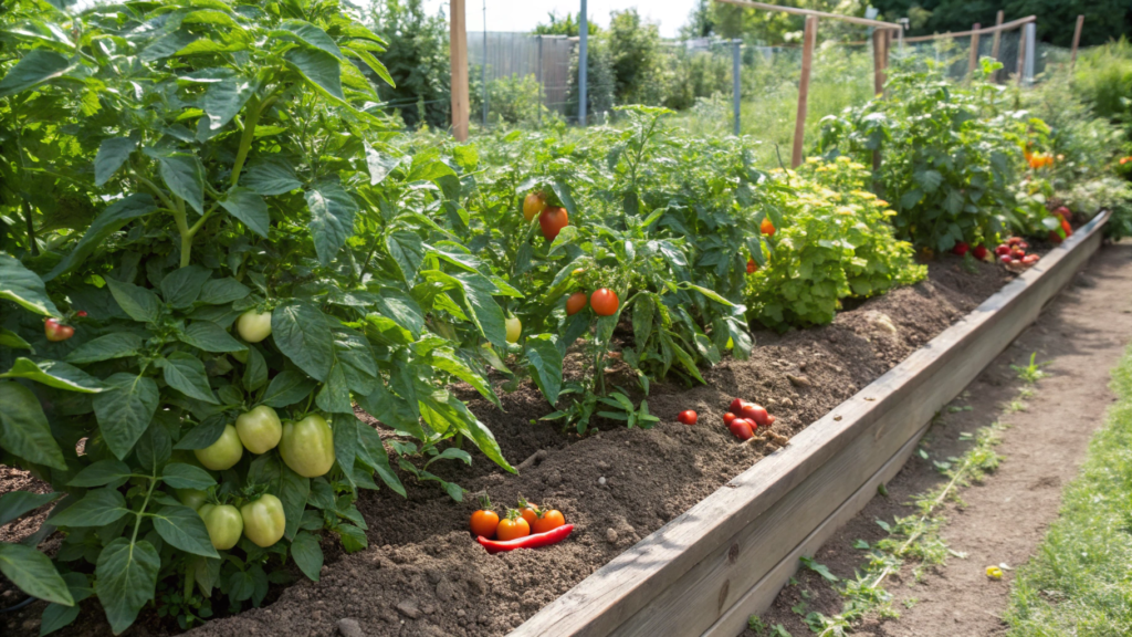 Growing Potatoes Beside Tomatoes and Peppers