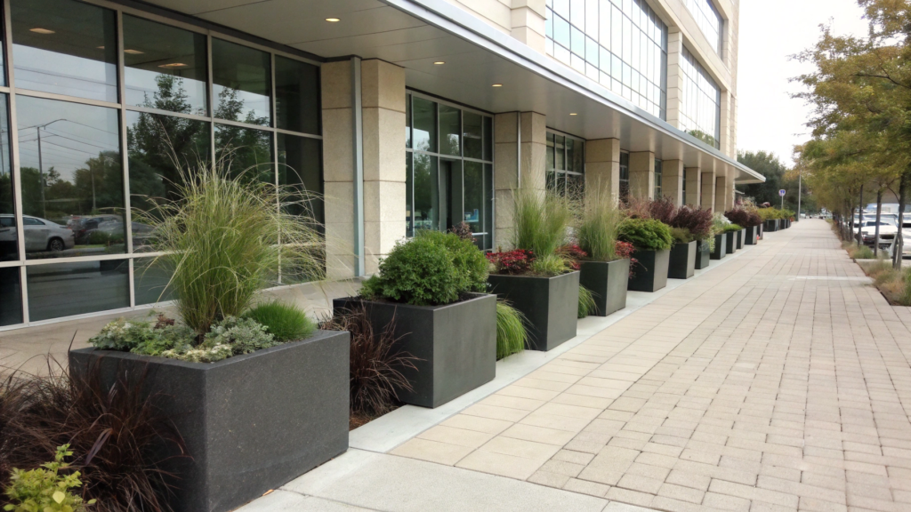 Front Yard Thriller Spiller Filler Planter Formula