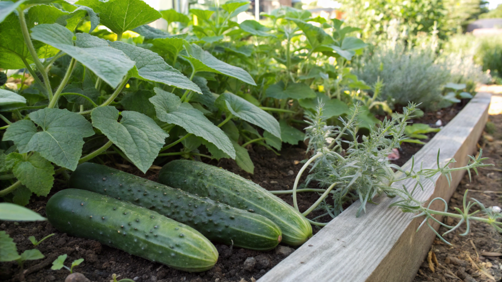 Pairing Cucumbers With Aromatic Herbs Like Sage
