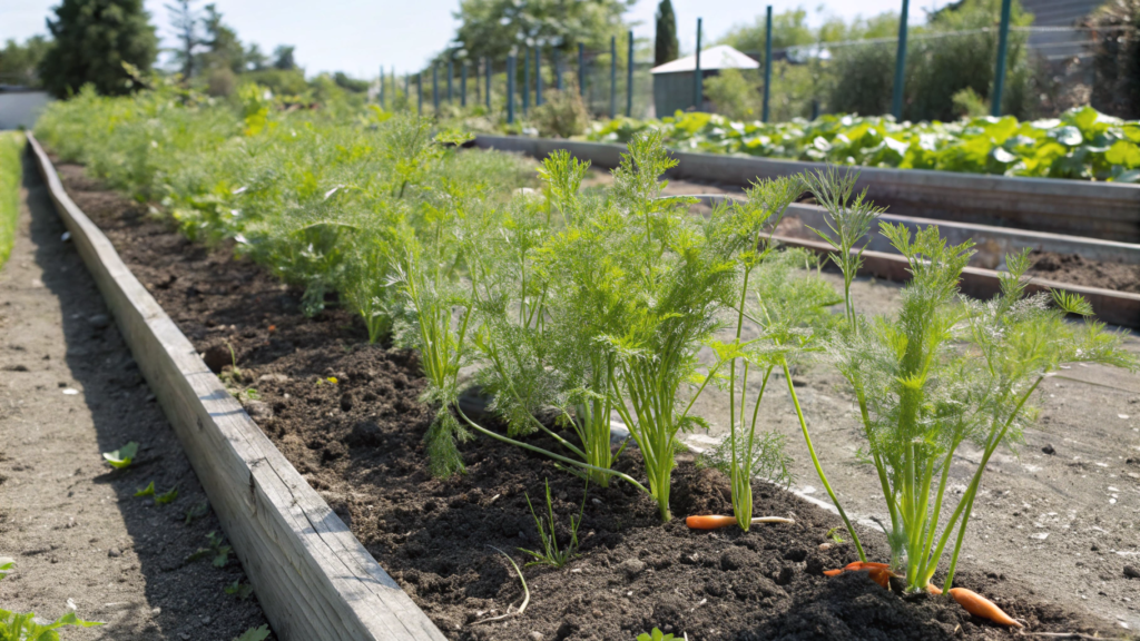Planting Carrots Too Close to Dill