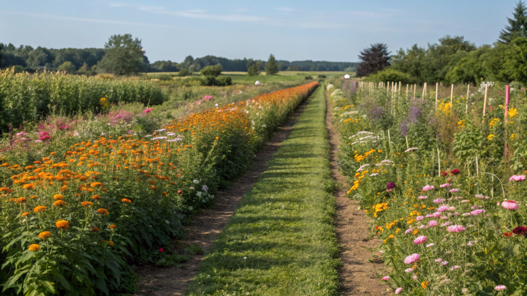 Narrow Strips Turned Into Pollinator Pathways
